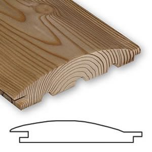 Fasády obklady dřevem profily