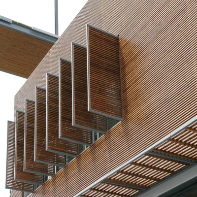 Dřevěné fasády a terasy - kombinace dřeva a fasády